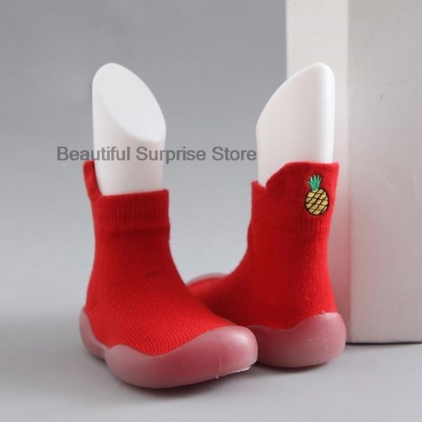 first walkers children anti-slip shoes born baby girl floor pineapple socks boy rubber sole cartoon indoor infant red
first walkers children anti-slip shoes born baby girl floor pineapple socks boy rubber sole cartoon indoor infant red