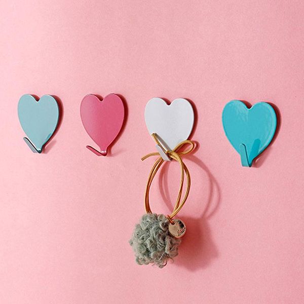 hooks & rails 1pc cute heart shape self adhesive steel strong sticky wall door hang kithcen bathroom storage organizer
hooks & rails 1pc cute heart shape self adhesive steel strong sticky wall door hang kithcen bathroom storage organizer