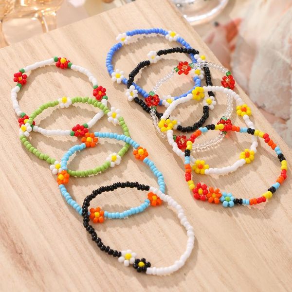 link, chain vienkim bohemian colorful beads anklets for women handmade elasticity foot jewelry summer beach barefoot bracelet ankle on leg, Black
link, chain vienkim bohemian colorful beads anklets for women handmade elasticity foot jewelry summer beach barefoot bracelet ankle on leg, Black