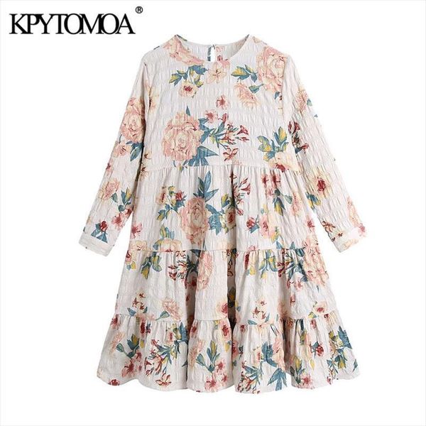 chic fashion floral print ruffled women dress mini vintage o neck three quarter sleeve female dresses vestidos, Black;gray
chic fashion floral print ruffled women dress mini vintage o neck three quarter sleeve female dresses vestidos, Black;gray
