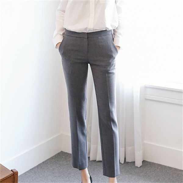 women's pants & capris women classical business suit mid waist straight office ladies work pantalones mujer f179 k652, Black;white
women's pants & capris women classical business suit mid waist straight office ladies work pantalones mujer f179 k652, Black;white