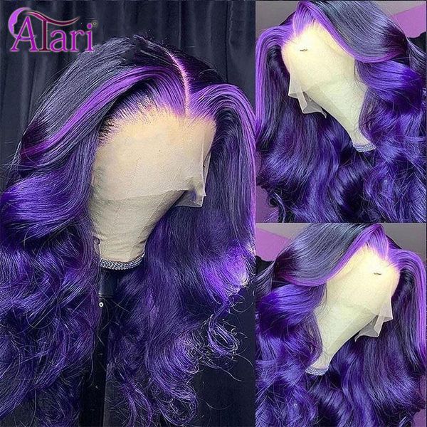 lace wigs atari ombre purple color 13x4 frontal wig body wave human hair for women brazilian virgin 4x4 closure pre plucked, Black;brown
lace wigs atari ombre purple color 13x4 frontal wig body wave human hair for women brazilian virgin 4x4 closure pre plucked, Black;brown