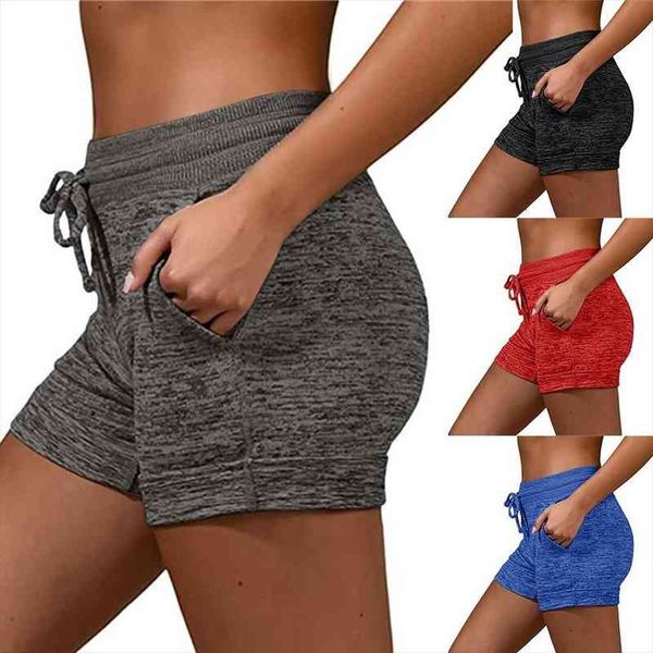 shorts women high waist solid color quick dry pockets drawstring stretchy sports shorts minipants summer for women, White;black
shorts women high waist solid color quick dry pockets drawstring stretchy sports shorts minipants summer for women, White;black