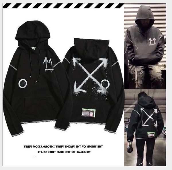 men's hoodies & sweatshirts arrow graffiti deconstruction join loose sweater cotton and women's autumn winter barb round neck hood, Black
men's hoodies & sweatshirts arrow graffiti deconstruction join loose sweater cotton and women's autumn winter barb round neck hood, Black