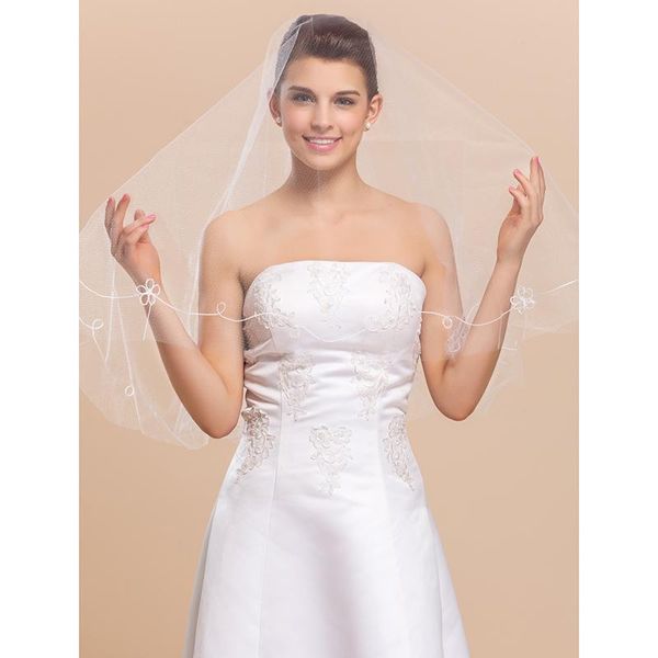 bridal veils lan ting bride one-tier cut edge wedding veil elbow 53 59.06 in (150cm) tulle a-line, ball gown, princess, sheath/ column, Black
bridal veils lan ting bride one-tier cut edge wedding veil elbow 53 59.06 in (150cm) tulle a-line, ball gown, princess, sheath/ column, Black