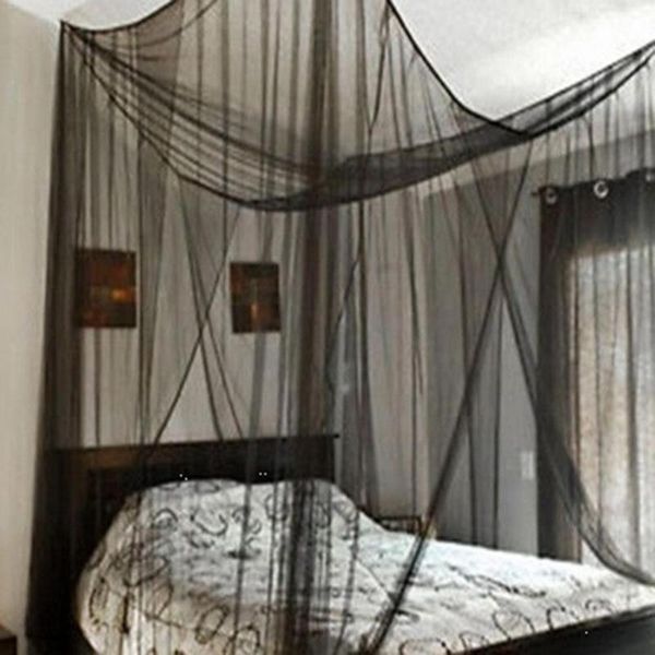 mosquito net black white beige for double four corner bed post canopy full queen king size bedding
mosquito net black white beige for double four corner bed post canopy full queen king size bedding