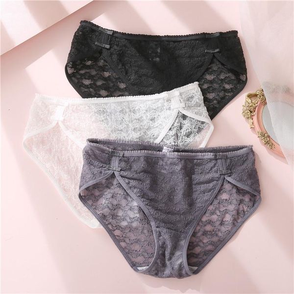 women's panties 1/2pcs lace underwear for women female flexible solid color briefs girls -xl floral bowknot fashion, Black;pink
women's panties 1/2pcs lace underwear for women female flexible solid color briefs girls -xl floral bowknot fashion, Black;pink