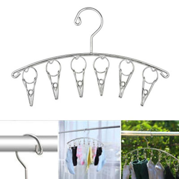 laundry bags 20/6clips drying rack sock underwear clothesstainless steel hanger household
laundry bags 20/6clips drying rack sock underwear clothesstainless steel hanger household