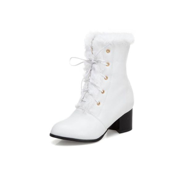 boots qplyxco2021 wholesale big size 48 snow women thick fur warm ankle lace up square heels winter shoes ladies, Black
boots qplyxco2021 wholesale big size 48 snow women thick fur warm ankle lace up square heels winter shoes ladies, Black