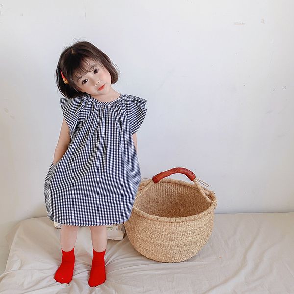 girls' dresses summer short-sleeved a-line thin section baby girl plaid 210515, Red;yellow
girls' dresses summer short-sleeved a-line thin section baby girl plaid 210515, Red;yellow