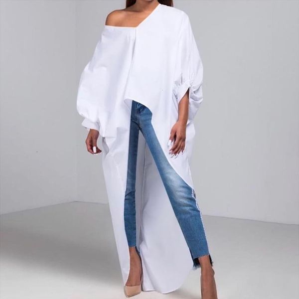 skew neck asymmetric women shirt summer casual solid color split hem fashion shirts party blusas, White
skew neck asymmetric women shirt summer casual solid color split hem fashion shirts party blusas, White