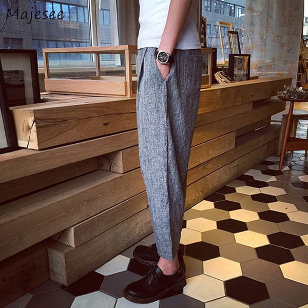 pants men large size solid simple all-match korean thin soft pant mens daily trendy harajuku leisure loose chic, Black
pants men large size solid simple all-match korean thin soft pant mens daily trendy harajuku leisure loose chic, Black