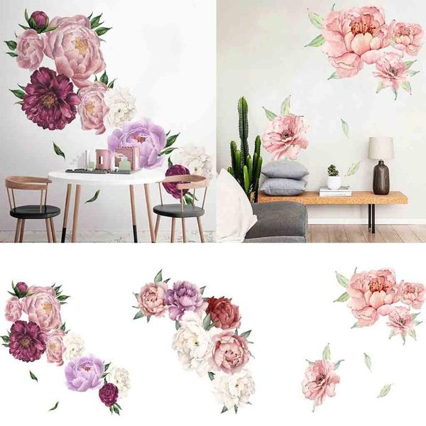 multicolor peony rose flowers wall art sticker decals stickers for kid room nursery home decor gift jl25
multicolor peony rose flowers wall art sticker decals stickers for kid room nursery home decor gift jl25