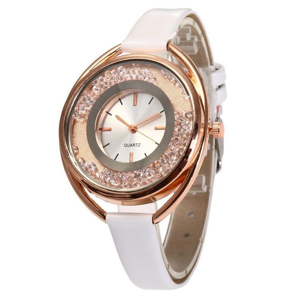 wristwatches 2021 s rose gold case leather watches women ladies quicksand dress quartz wrist watch, Slivery;brown
wristwatches 2021 s rose gold case leather watches women ladies quicksand dress quartz wrist watch, Slivery;brown