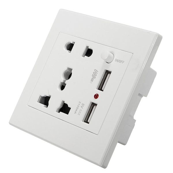 smart power plugs universal 2100ma 5v wall socket 110-250v home charger 2 usb ports outlet for phones tablets gps mp3
smart power plugs universal 2100ma 5v wall socket 110-250v home charger 2 usb ports outlet for phones tablets gps mp3