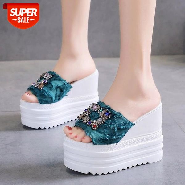 super high slipper flip flops woman sandals platform wedges heels slippers creepers causal comfort women slides #7a3a, Black
super high slipper flip flops woman sandals platform wedges heels slippers creepers causal comfort women slides #7a3a, Black