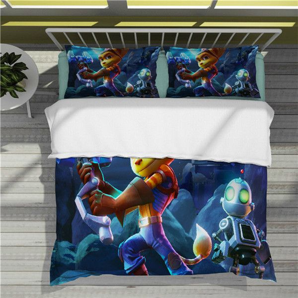 popular animation series ratchet clank 3d printing colorful bedding sets duvet cover-71
popular animation series ratchet clank 3d printing colorful bedding sets duvet cover-71