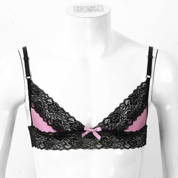 bras mens gay erotic sissy nightwear floral lace trim wire-unlined bra adjustable shoulder straps male, Red;black
bras mens gay erotic sissy nightwear floral lace trim wire-unlined bra adjustable shoulder straps male, Red;black