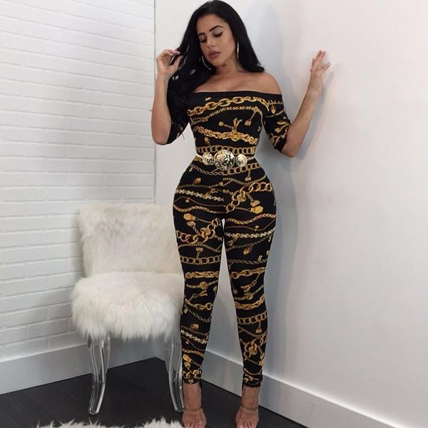 women's jumpsuits & rompers fashion chain print party jumpsuit women strapless club bodysuit streetwear slim womens overalls, Black;white
women's jumpsuits & rompers fashion chain print party jumpsuit women strapless club bodysuit streetwear slim womens overalls, Black;white
