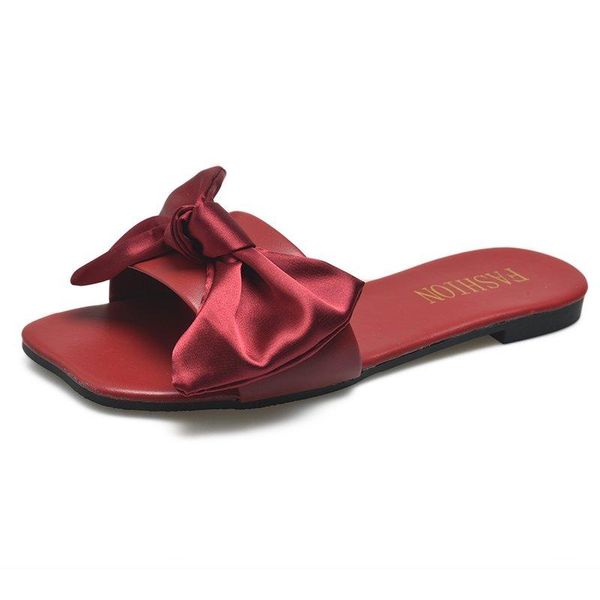 slippers for women's outer wear 2021 summer bow sandals flat korean casual beach flip flops, Black
slippers for women's outer wear 2021 summer bow sandals flat korean casual beach flip flops, Black