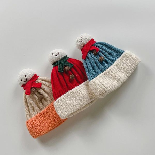 caps & hats winter baby cute cartoon snowman thicken infants knitted warm 0-3y, Yellow
caps & hats winter baby cute cartoon snowman thicken infants knitted warm 0-3y, Yellow