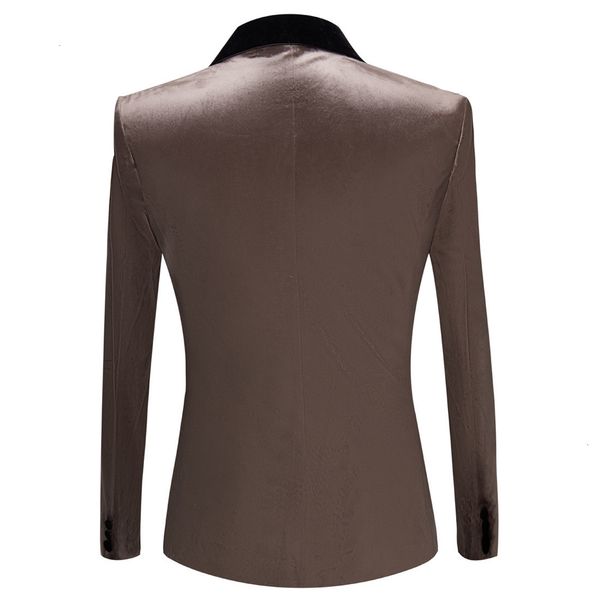 men's suits & blazers pyjtrl male shawl lapel autumn bright grey winter velvet fine blazer groom wedding dress prom jacket singing stag, White;black
men's suits & blazers pyjtrl male shawl lapel autumn bright grey winter velvet fine blazer groom wedding dress prom jacket singing stag, White;black