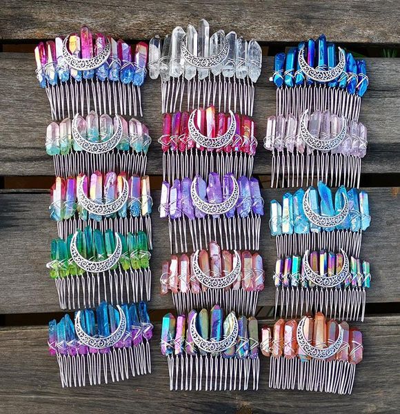 hair clips & barrettes natural crystal comb wonder witch dress up accessories party women's tiara bridal wedding headdress diy handmade, Golden;silver
hair clips & barrettes natural crystal comb wonder witch dress up accessories party women's tiara bridal wedding headdress diy handmade, Golden;silver