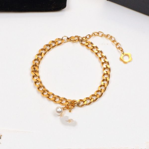 women fashion foreign trade letter love pearl wedding charm bracelet lady luxurious models multi-accessories 316l stainless steel 18k gold s, Golden;silver
women fashion foreign trade letter love pearl wedding charm bracelet lady luxurious models multi-accessories 316l stainless steel 18k gold s, Golden;silver