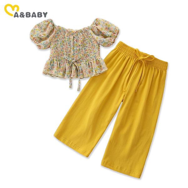 1-6y summer toddler kid child girls clothes set travel beach holiday outfits flower bow t shirt pants costumes 210515, White
1-6y summer toddler kid child girls clothes set travel beach holiday outfits flower bow t shirt pants costumes 210515, White