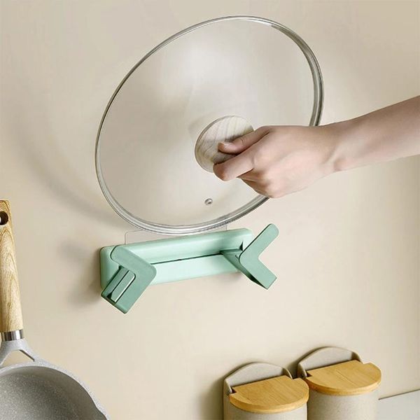 hooks & rails 1pc punch-wall mount kitchen pot lid holder adjustable cutting board pan cover cooker storage rack supply
hooks & rails 1pc punch-wall mount kitchen pot lid holder adjustable cutting board pan cover cooker storage rack supply