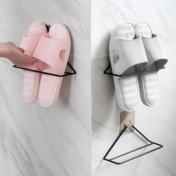 creative seamless wall-mounted triangle shoe rack household storage slippers high heels shelf sneaker clothing & wardrobe
creative seamless wall-mounted triangle shoe rack household storage slippers high heels shelf sneaker clothing & wardrobe