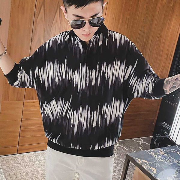 fashion loose shirt men summer short sleeve streetwear shirts striped oversized hip hop shirt social party blouse clothes 210527, White;black
fashion loose shirt men summer short sleeve streetwear shirts striped oversized hip hop shirt social party blouse clothes 210527, White;black