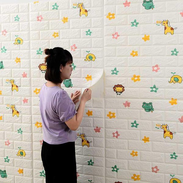 wallpapers wall diy stickers wallpaper self-adhesive warm 3d three-dimensional children's anti-collision tide cartoon decoration
wallpapers wall diy stickers wallpaper self-adhesive warm 3d three-dimensional children's anti-collision tide cartoon decoration