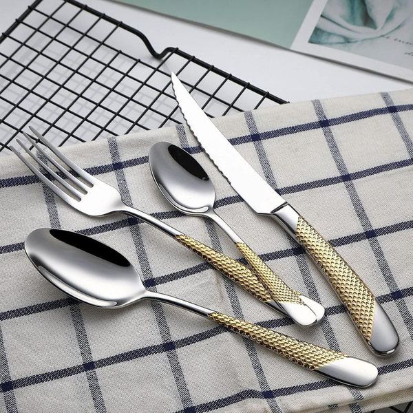 dinnerware sets set of stainless steel cutlery gold tableware mirror knife fork coffee spoon dishwasher safe kitchen
dinnerware sets set of stainless steel cutlery gold tableware mirror knife fork coffee spoon dishwasher safe kitchen