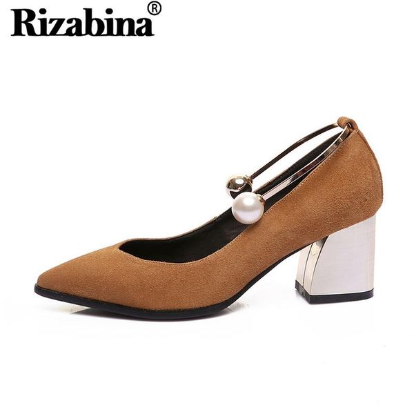 dress shoes rizabina women fashion pumps solid color stylish pointed toe pearls thick heels design footwear size 33-42, Black
dress shoes rizabina women fashion pumps solid color stylish pointed toe pearls thick heels design footwear size 33-42, Black