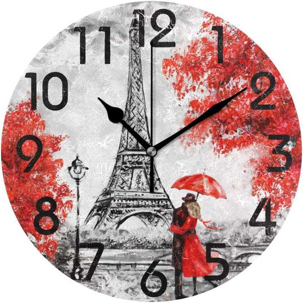 red leaves and paris tower 10 inch battery operated quartz analog quiet desk clock for home,office,school wall clocks
red leaves and paris tower 10 inch battery operated quartz analog quiet desk clock for home,office,school wall clocks