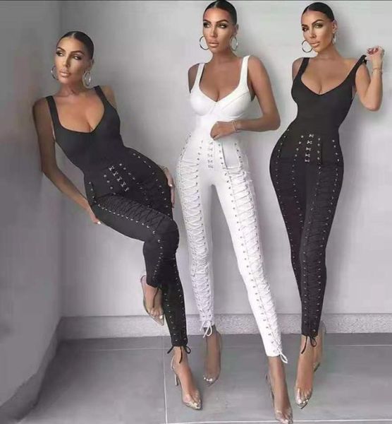 women's two piece pants women black white 2 pieces set side criss cross rayon bandage full length party fashion
women's two piece pants women black white 2 pieces set side criss cross rayon bandage full length party fashion