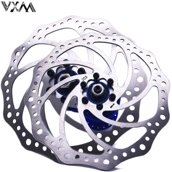 bike brakes vxm mtb/road disc brake/cyclocross brake disc,44mm 6-bolt,centerline 140mm 160mm 180mm 203mm rotor,with screws
bike brakes vxm mtb/road disc brake/cyclocross brake disc,44mm 6-bolt,centerline 140mm 160mm 180mm 203mm rotor,with screws