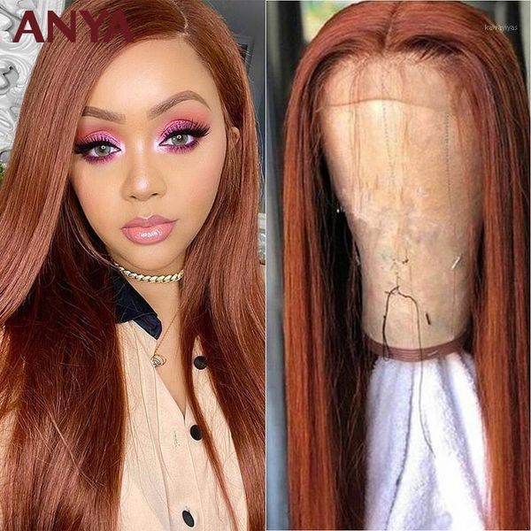 anya #33 13x6 lace front wig pre plucked straight human hair transparent 30inch brazilian remy for black women1, Black;brown
anya #33 13x6 lace front wig pre plucked straight human hair transparent 30inch brazilian remy for black women1, Black;brown