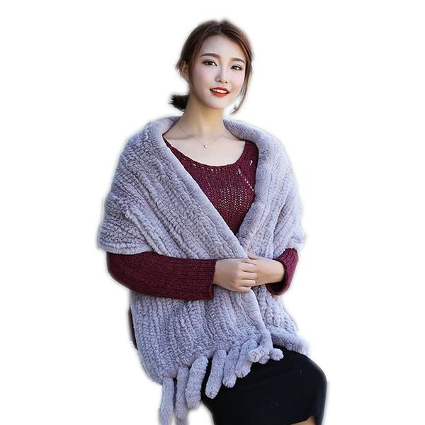 scarves harppihop luxury women's genuine real rex fur with tassels lady pashmina wraps autumn winter women shawls, Blue;gray
scarves harppihop luxury women's genuine real rex fur with tassels lady pashmina wraps autumn winter women shawls, Blue;gray