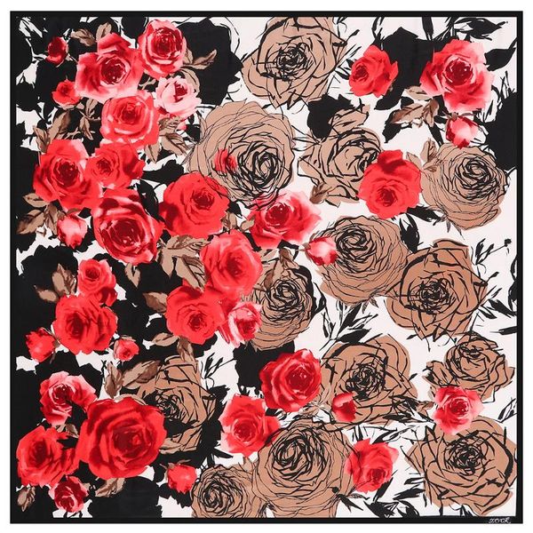big flower branch rose pattern lady h twill silk scarf shawl large square towel sunscreen blanket throw 130x130cm portable blankets
big flower branch rose pattern lady h twill silk scarf shawl large square towel sunscreen blanket throw 130x130cm portable blankets