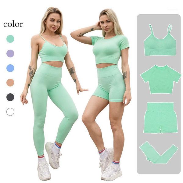 yoga outfit women's sportswear set workout clothes athletic wear sports gym legging seamless fitness bra crop long sleeve suit1
yoga outfit women's sportswear set workout clothes athletic wear sports gym legging seamless fitness bra crop long sleeve suit1