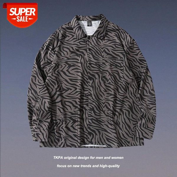 tkpa style zebra print long-sleeved shirt men's street retro loose bf drape casual #oh0a, White;black
tkpa style zebra print long-sleeved shirt men's street retro loose bf drape casual #oh0a, White;black