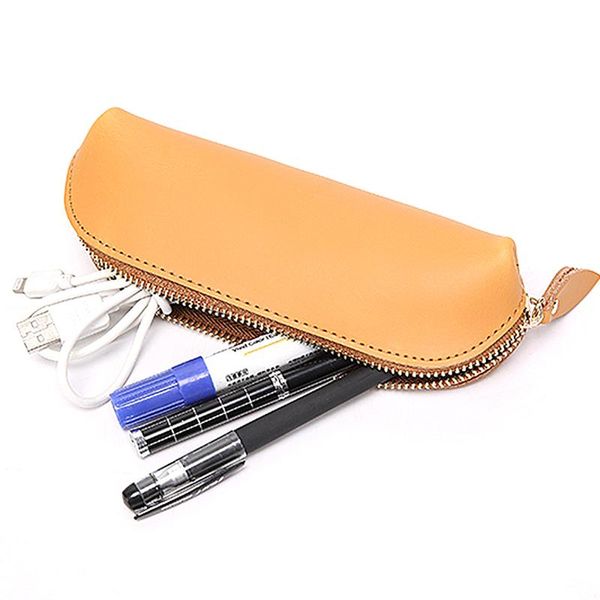 pencil bags genuine leather retro case handmade cowhide zipper bag portable vintage penc office school stationery
pencil bags genuine leather retro case handmade cowhide zipper bag portable vintage penc office school stationery
