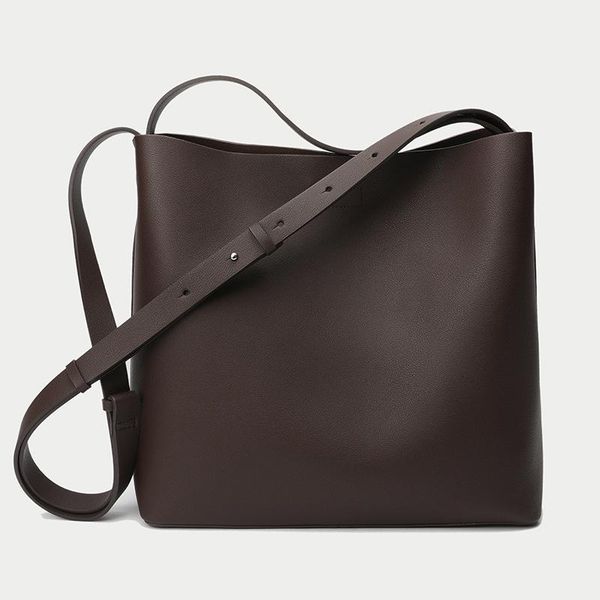 Evening Bags Leather Women's Bag 2021 Fashion Simple Handbag Cowhide One Shoulder Messenger Big Tote
Evening Bags Leather Women's Bag 2021 Fashion Simple Handbag Cowhide One Shoulder Messenger Big Tote