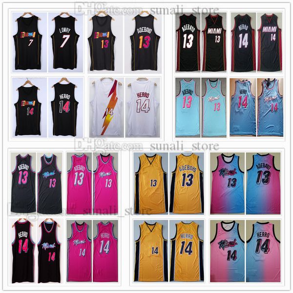 100% stitched men 2021-22 city black basketball jerseys kyle lowry 7 bam adebayo 13 tyler herro 14 rainbow red black white blue pink gold sp, Black;red
100% stitched men 2021-22 city black basketball jerseys kyle lowry 7 bam adebayo 13 tyler herro 14 rainbow red black white blue pink gold sp, Black;red