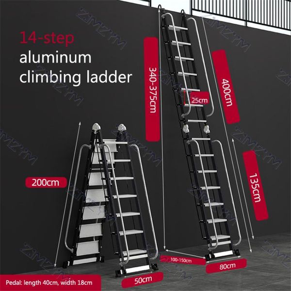 power tool sets attic stairs aluminum alloy thick handrail straight ladder multi-function climbing household folding
power tool sets attic stairs aluminum alloy thick handrail straight ladder multi-function climbing household folding