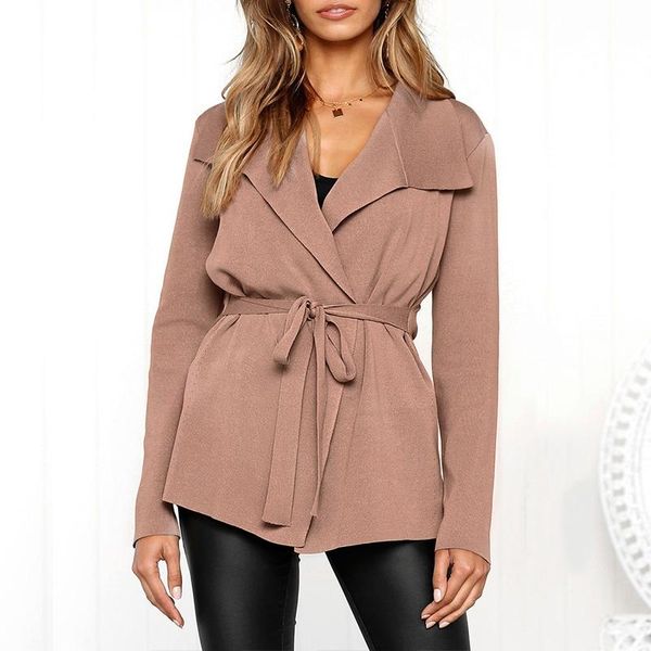 women's sweaters women spring autumn mid-length cardigan lace-up long sleeve loose knitted plus size solid mujer lapel elegant pull fem, White;black
women's sweaters women spring autumn mid-length cardigan lace-up long sleeve loose knitted plus size solid mujer lapel elegant pull fem, White;black