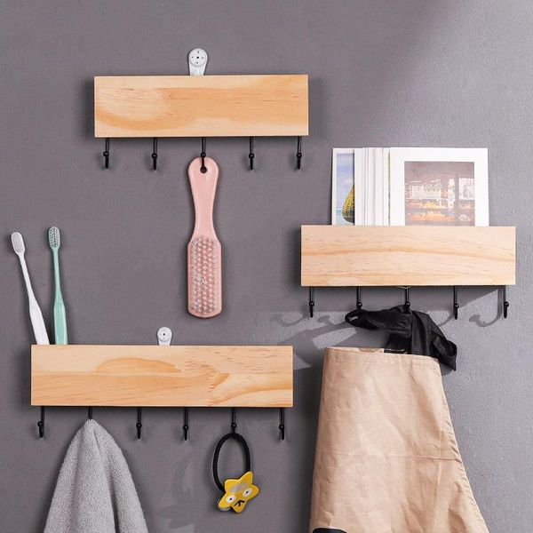 hooks & rails simple coat hook rack wall mounted multifunctional storage stand wooden metal for kitchen bathroom bedroom _wk
hooks & rails simple coat hook rack wall mounted multifunctional storage stand wooden metal for kitchen bathroom bedroom _wk