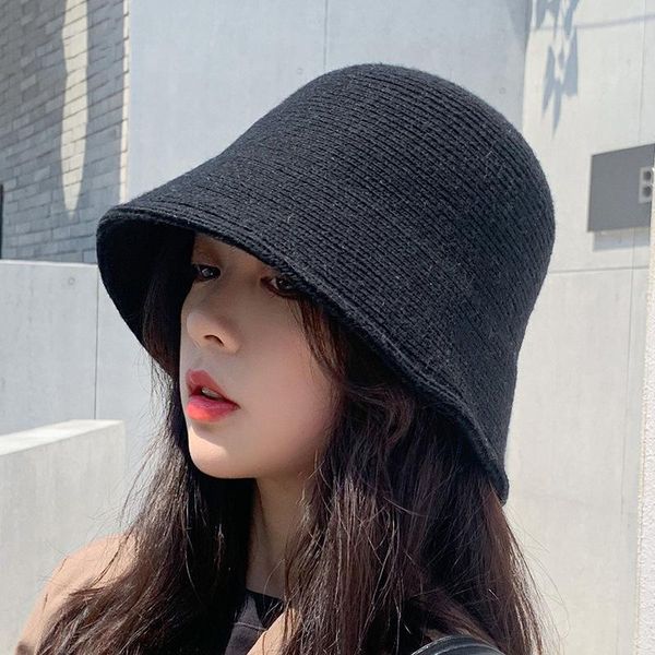 stingy brim hats autumn women wool knitted bucket hat fashion korean solid color girls fedora winter female retro fisherman panama, Blue;gray
stingy brim hats autumn women wool knitted bucket hat fashion korean solid color girls fedora winter female retro fisherman panama, Blue;gray